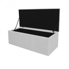 Kit Cabeceira Estofada E Calçadeira Recamier Espanha 90cm Sol