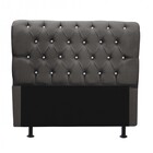 Kit Cabeceira Estofada E Calçadeira Recamier Paris 140cm Casa