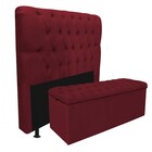 Kit Cabeceira Estofada E Calçadeira Recamier Paris 140cm Casa