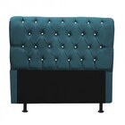 Kit Cabeceira Estofada E Calçadeira Recamier Paris 140cm Casa