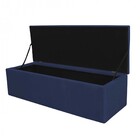 Kit Cabeceira Estofada E Calçadeira Recamier Paris 160cm Quee