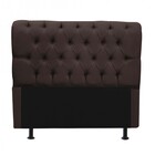 Kit Cabeceira Estofada E Calçadeira Recamier Paris 90cm Solte