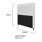 Kit Cabeceira Lady E Recamier Ari 100 Cm Solteiro Corano Bran