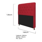 Kit Cabeceira Lady E Recamier Ari 160 Cm Queen Size Suede Ver