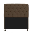 Kit Cabeceira Lady E Recamier Ari 195 Cm King Size Suede Marr