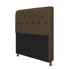 Kit Cabeceira Lady E Recamier Ari 195 Cm King Size Suede Marr