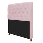 Kit Cabeceira Lady E Recamier Félix 140 Cm Casal Corano Rosa