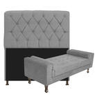 Kit Cabeceira Lady E Recamier Félix 195 Cm King Size Corano C