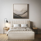 Kit Cabeceira Painel E Calçadeira Baú Solteiro 0,90m Londres