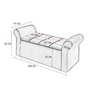 Kit Cabeceira Queen 160cm + Recamier Poliana Suede Preto