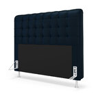 Kit Cabeceira Rana 160 Queen E Calçadeira Alpha N-025 Veludo