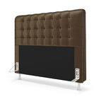 Kit Cabeceira Rana 160 Queen E Calçadeira Alpha N-029 Veludo