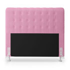 Kit Cabeceira Rana 160 Queen E Calçadeira Alpha Z-009 Sued Ro