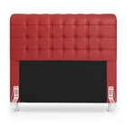 Kit Cabeceira Rana 195 King E Calçadeira Alpha A-020 Couro Ar