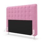 Kit Cabeceira Rana 195 King E Calçadeira Alpha Z-009 Sued Ros