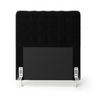 Kit Cabeceira Rana 90 Solteiro E Calçadeira Alpha Z-005 Sued