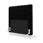 Kit Cabeceira Rana 90 Solteiro E Calçadeira Alpha Z-005 Sued