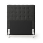 Kit Cabeceira Rana 90 Solteiro E Calçadeira Alpha Z-008 Sued