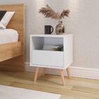 Kit Cabeceira Suspensa Parede Cama Casal Box 1,40 E 2 Mesinha