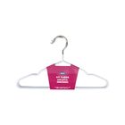 Kit Cabide Infantil Soft Touch Branco 6un. Mor