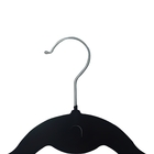 Kit Cabide Veludo Preto 3 Peças Kian