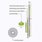 Kit Cabo Mop 35% +robusto C/25mm +base(porta Esfregão) + 1 Un