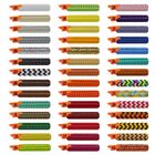 Kit Cabo Pp 2x0 50mm² Revestido Em Tecido Colorido 100 Metros