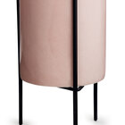 Kit Cachepot Em Cerâmica Rosa Com Suporte Em Metal 3 Pcs - Ma