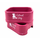 Kit Cachorro Europa Cama Transporte Educador Pote  Rosa  M