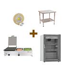 Kit Cachorro-quente - Prensa E Chapa P47m2 + Kit Gás + Refrig