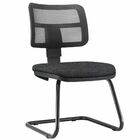 Kit Cadeira De Escritório Giratória E 02 Cadeiras Fixas Zip L