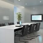 Kit Cadeira De Escritório Presidente Com 02 Cadeiras Fixas Ne