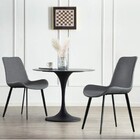 Kit Cadeira De Jantar Basic 2 Unidades Cinza