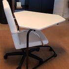 Kit Cadeira Escritório Work E Mesa Escrivaninha Connect 100%