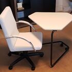 Kit Cadeira Escritório Work E Mesa Escrivaninha Connect 100%