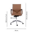 Kit Cadeiras Presidente E Executiva Couro