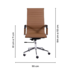 Kit Cadeiras Presidente E Executiva Couro