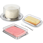 Kit Café Da Manhã Queijeira Porta Frios Manteigueira E Espátu