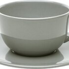 Kit Café Jogo Lanche Unni Grey Oxford® Cerâmica 16 Peças