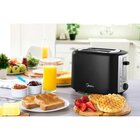 Kit Cafeteira Elétrica Preta 1 5l + Torradeira Elétrica Autom