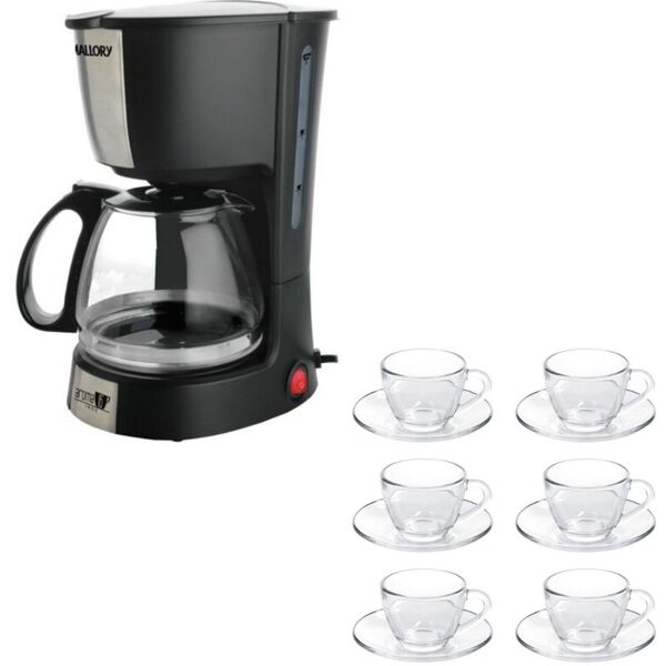 Kit Cafeteira Filtro Permanente 220v E Jogo 6 Xícaras 240ml | Leroy Merlin