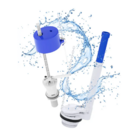 Kit Caixa Acoplada Entrada Pop Flux E Saída Convencional Supe