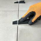 Kit Caixa de Massa 20L + Espaçador 1mm + Cunha Niveladora + Espátula Flat Plástico Bumax