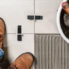 Kit Caixa de Massa 20L + Espaçador 2mm + Cunha Niveladora + Espátula Flat Plástico Bumax