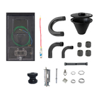 Kit Caixa de Medição Monofásico 1 Caixa MRL0882 Padrão Forte