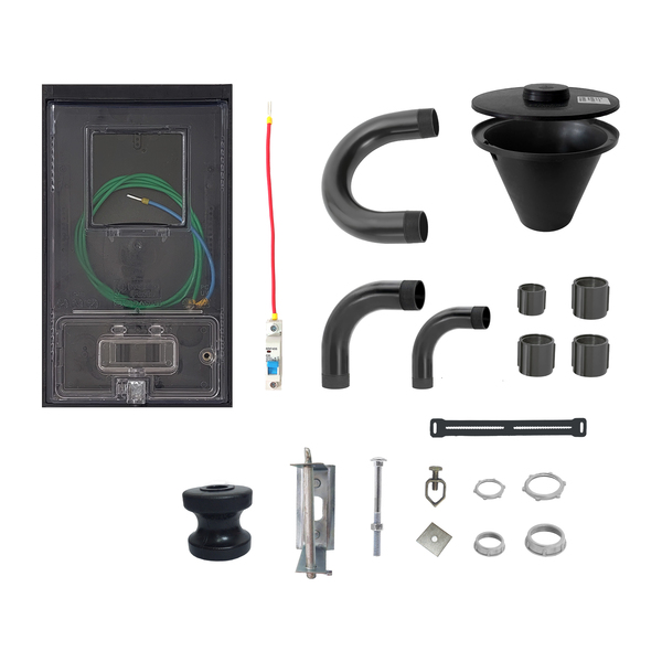 Kit Caixa de Medição Monofásico 1 Caixa MRL0882 Padrão Forte