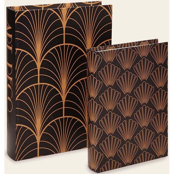 Kit Caixa Livro Decorativa 2 Peças Mart 14079