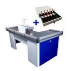 Kit - Caixa Supermercado Empacotador Check-out 2m Recorte + C