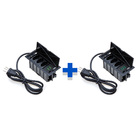 Kit Caixas De Tomadas 4 Blocos Basculante 3tom 20a 2usb 3usb