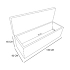 Kit Calcadeira E Painel Clean 100 Cm Suede Cinza